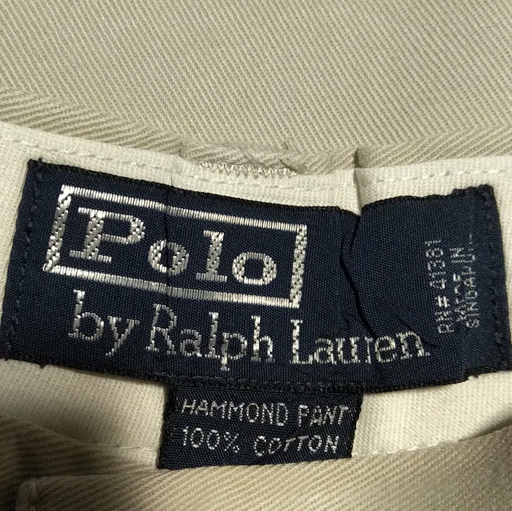 Polo by Ralph Lauren Men's Khaki Dress Pants- Size 33/30